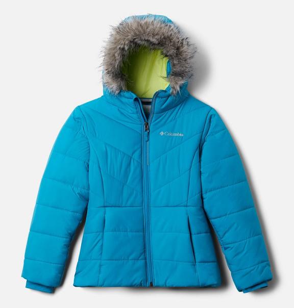 Columbia Katelyn Crest Ski Jacket Girls Light Blue USA (US142445)